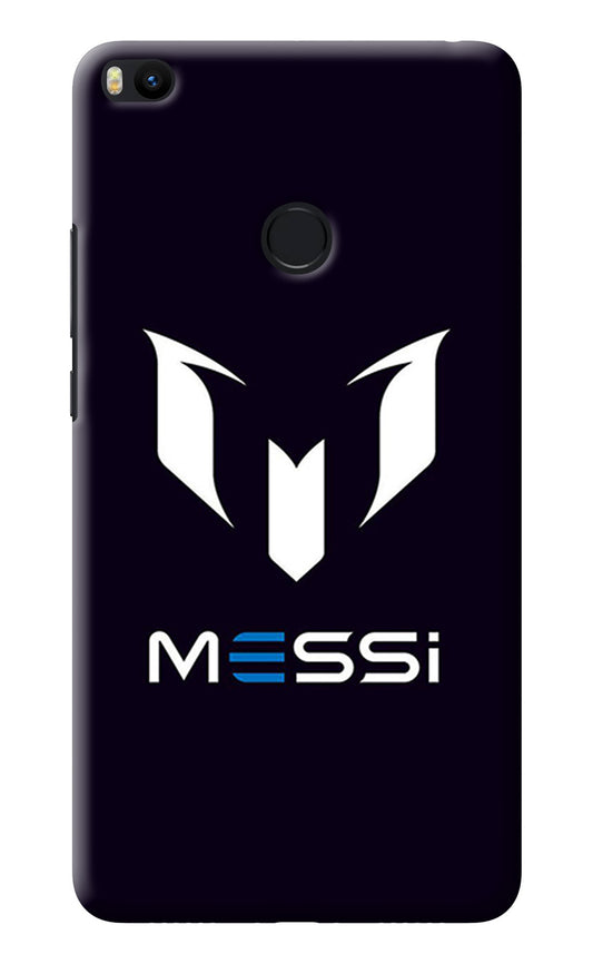 Messi Logo Mi Max 2 Back Cover
