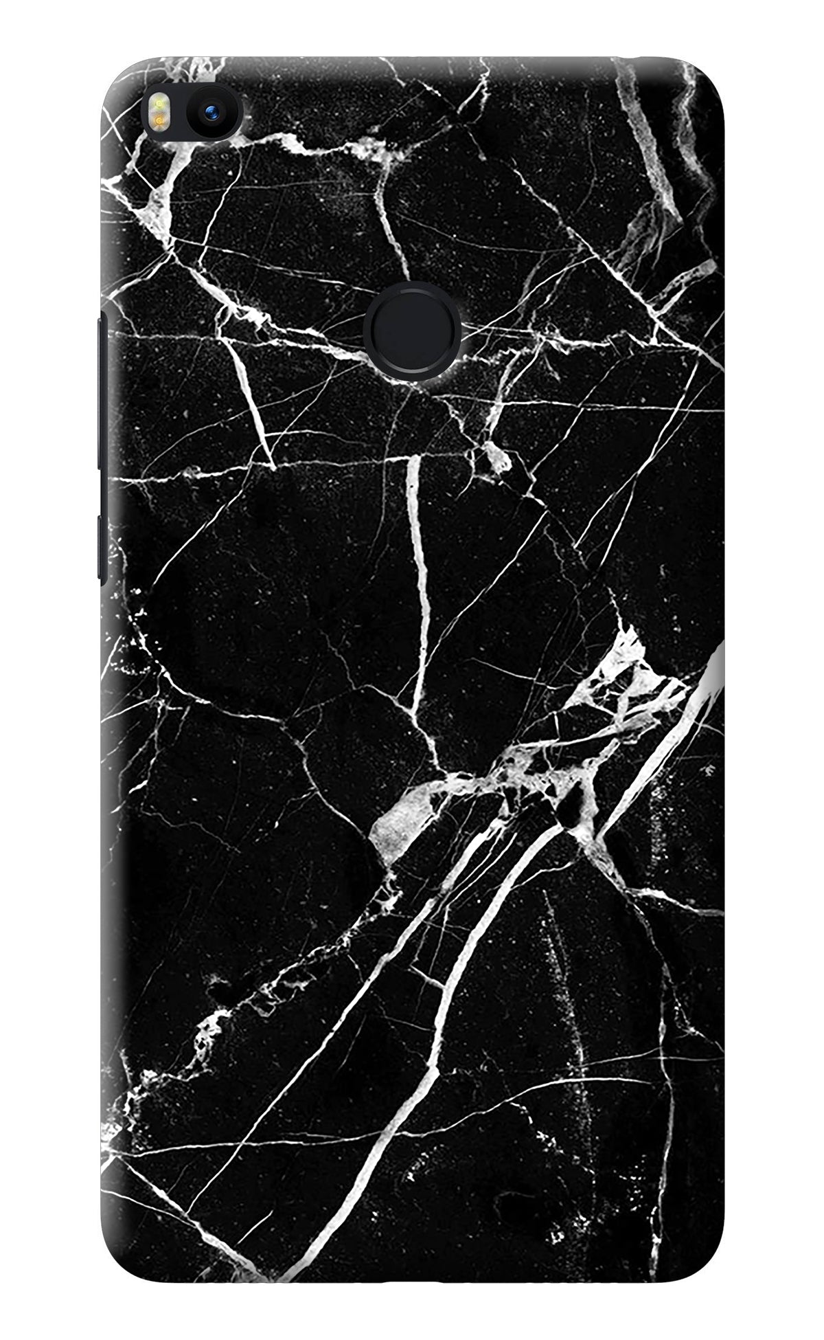 Black Marble Pattern Mi Max 2 Back Cover