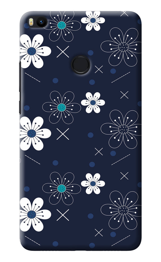 Flowers Mi Max 2 Back Cover