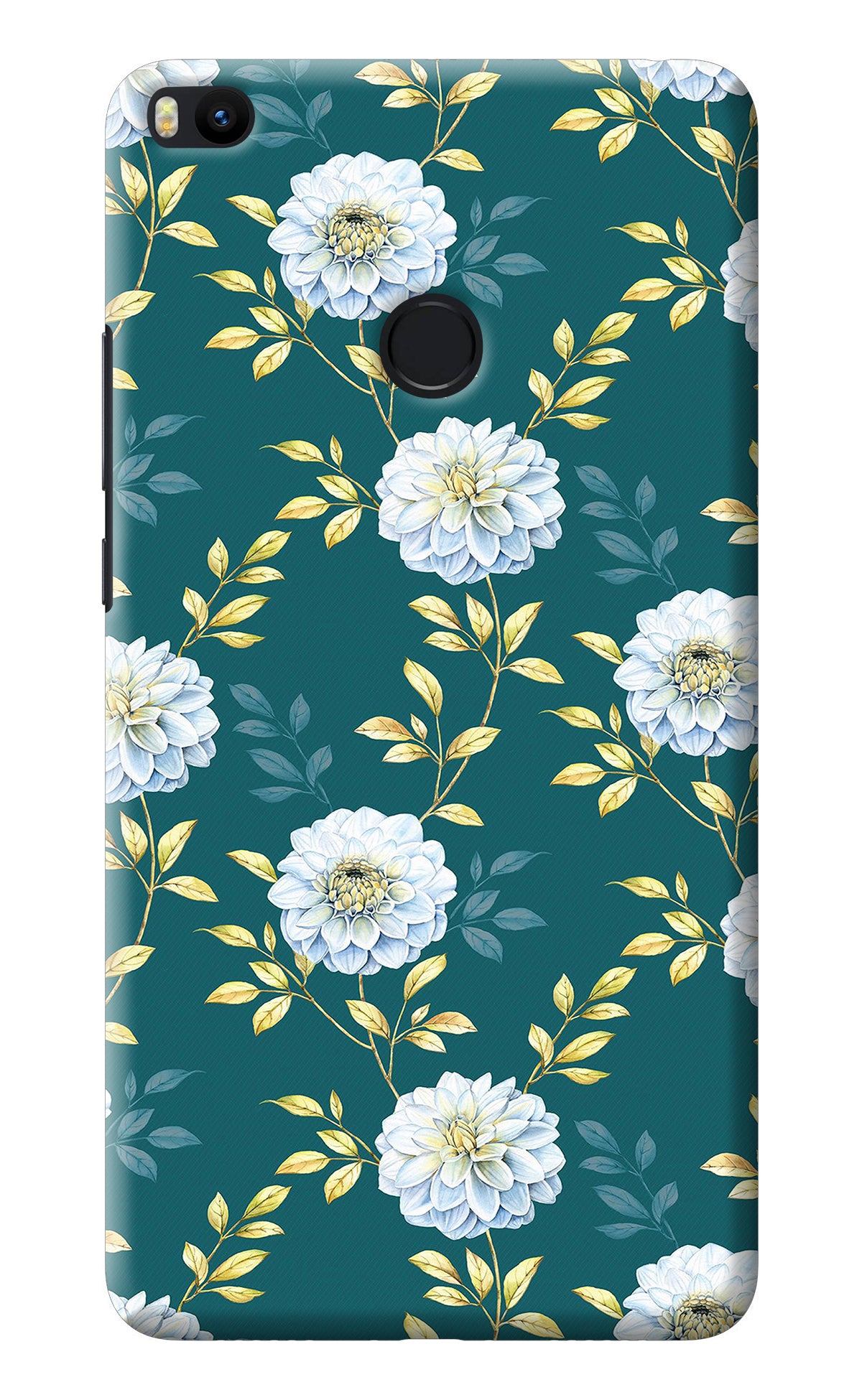 Flowers Mi Max 2 Back Cover