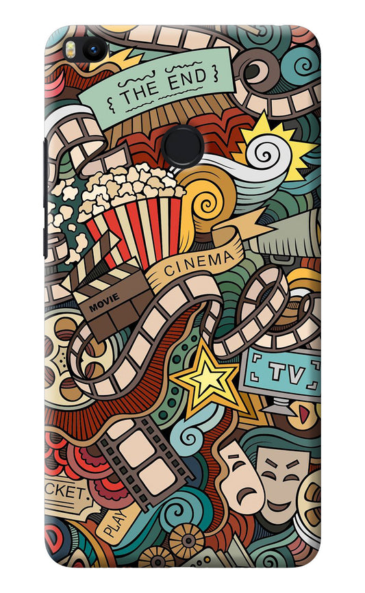 Cinema Abstract Mi Max 2 Back Cover