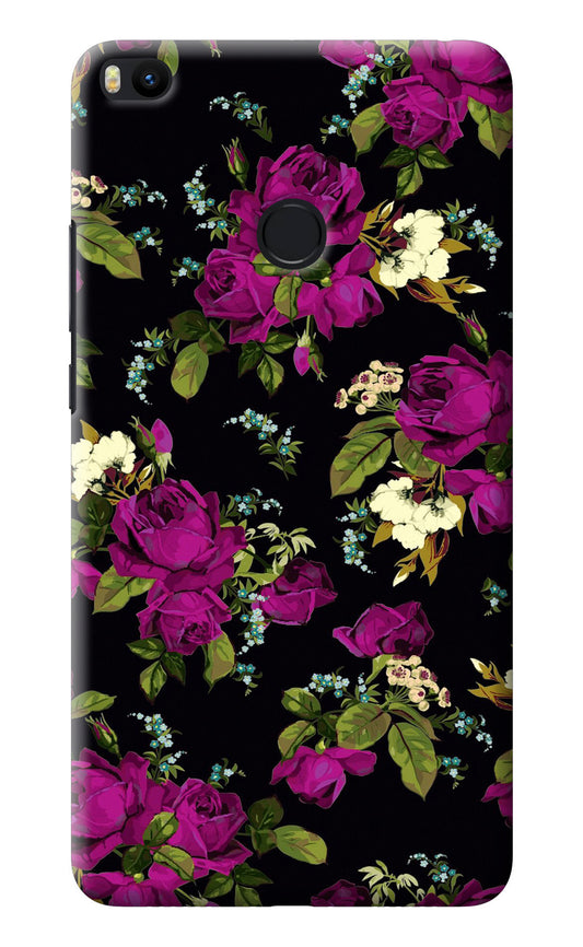 Flowers Mi Max 2 Back Cover