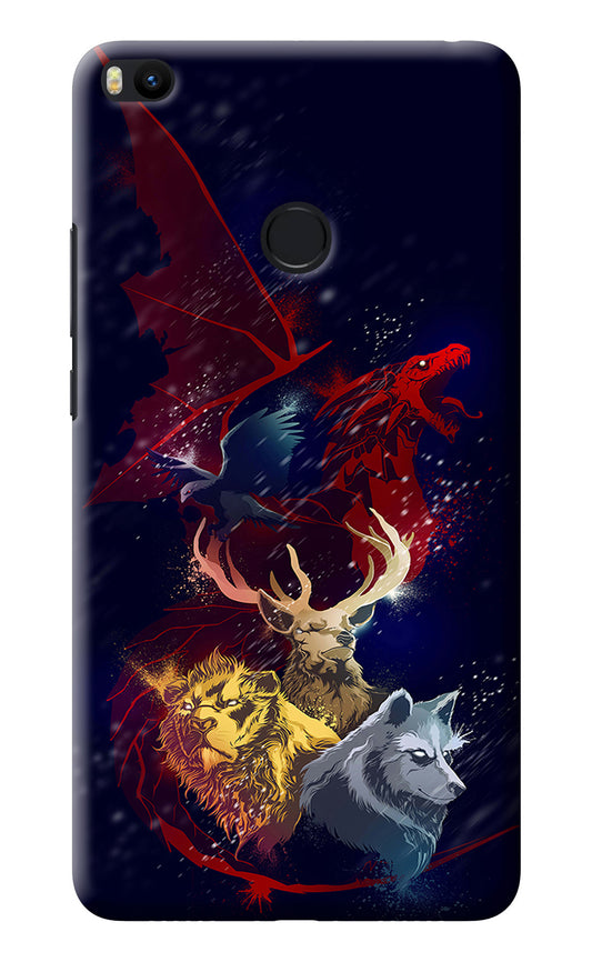 Game Of Thrones Mi Max 2 Back Cover