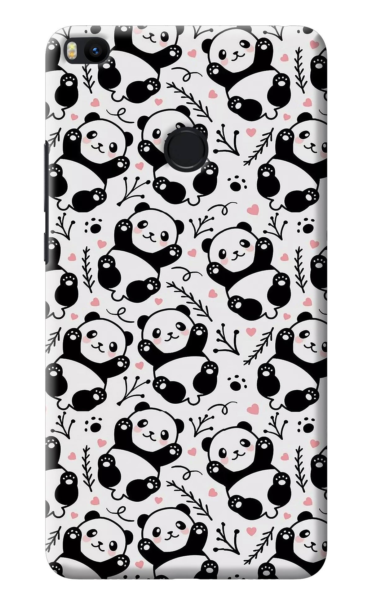 Cute Panda Mi Max 2 Back Cover