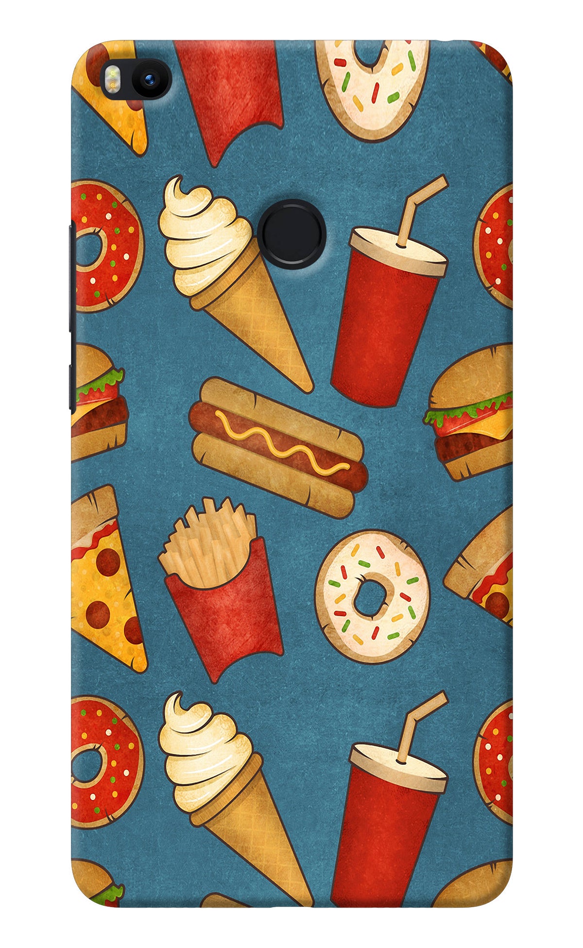 Foodie Mi Max 2 Back Cover