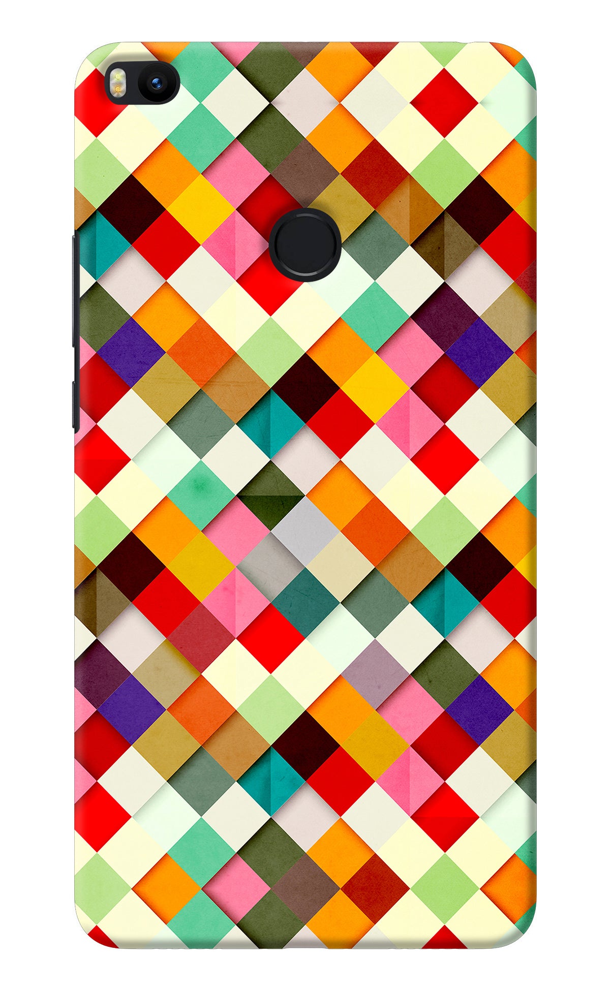 Geometric Abstract Colorful Mi Max 2 Back Cover