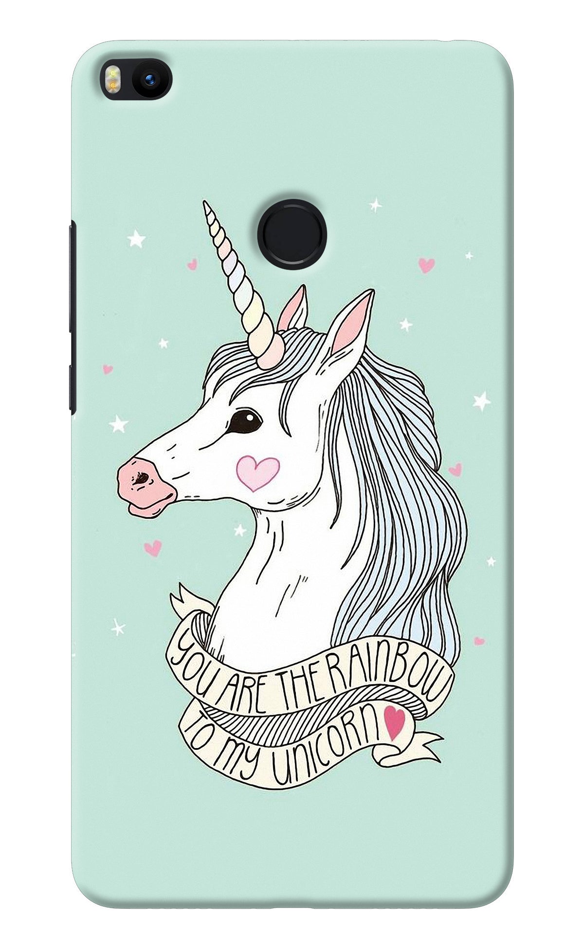 Unicorn Wallpaper Mi Max 2 Back Cover