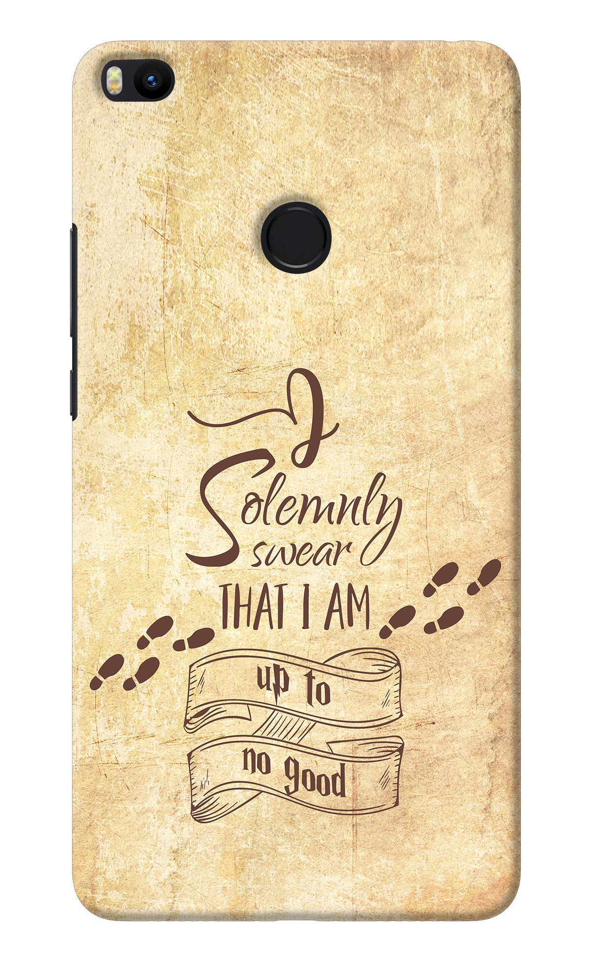 I Solemnly swear that i up to no good Mi Max 2 Back Cover