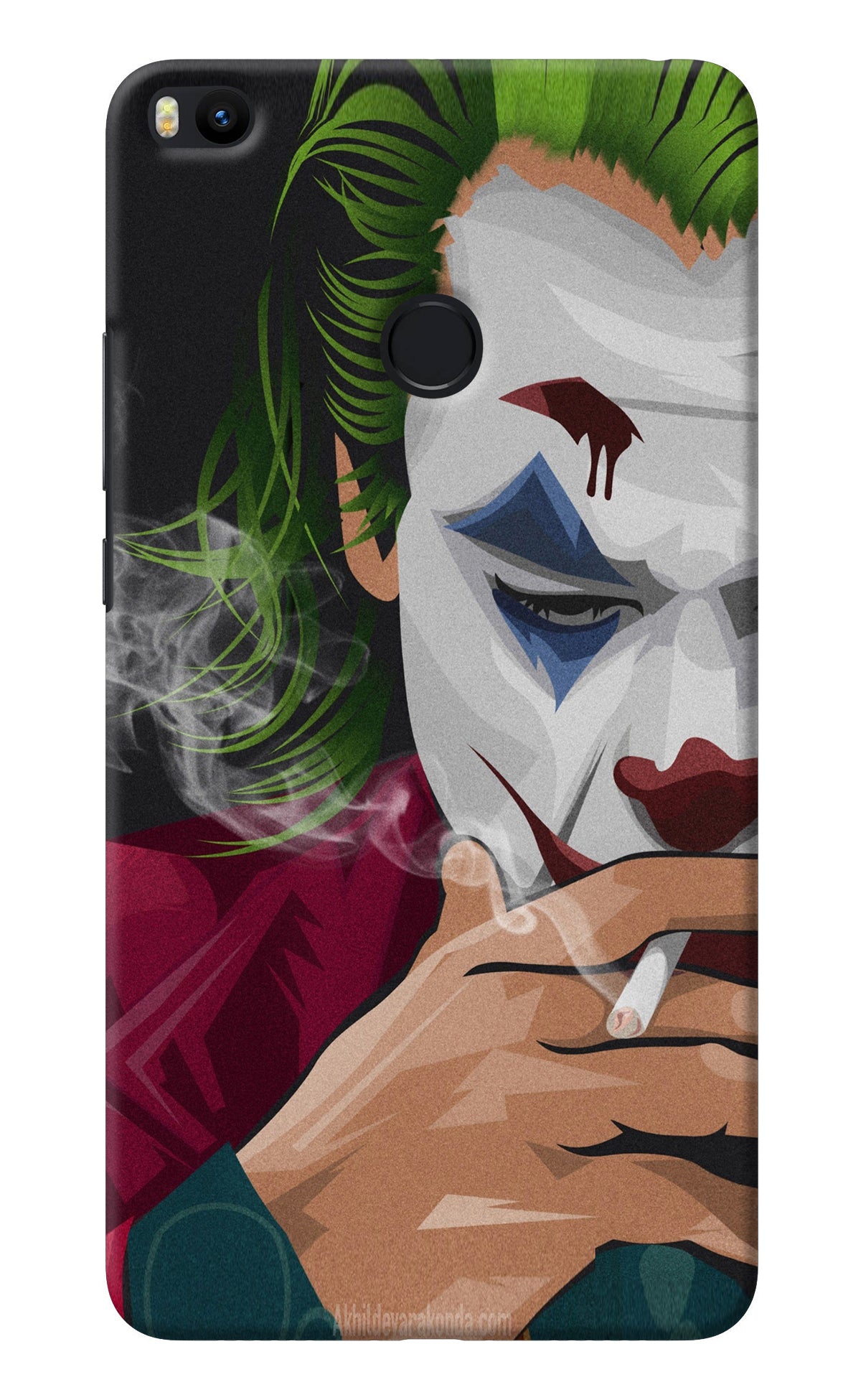 Joker Smoking Mi Max 2 Back Cover