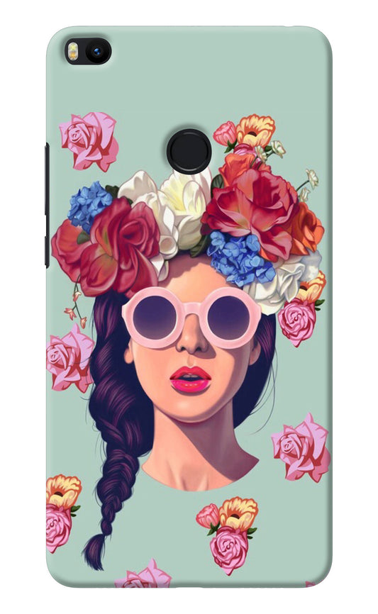 Pretty Girl Mi Max 2 Back Cover