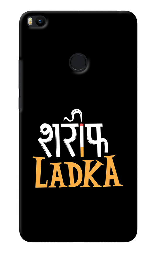 Shareef Ladka Mi Max 2 Back Cover