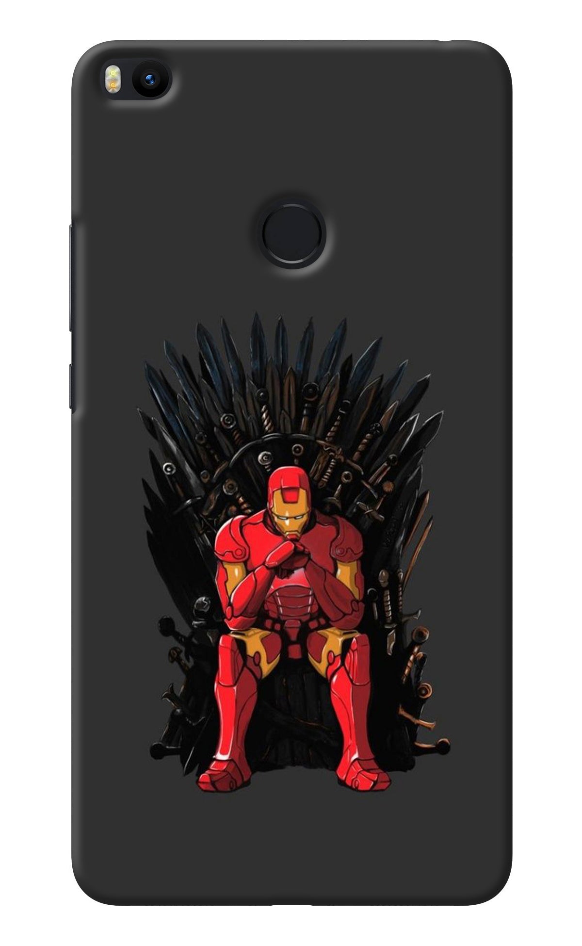 Ironman Throne Mi Max 2 Back Cover