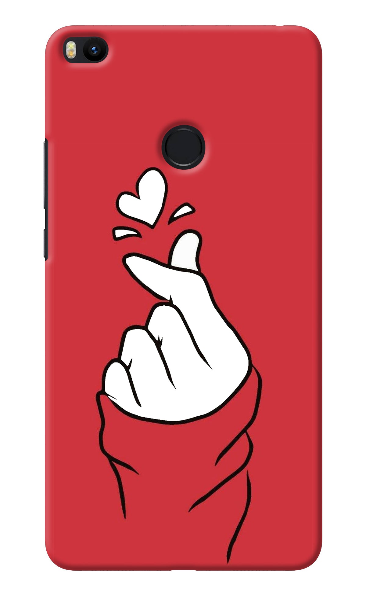 Korean Love Sign Mi Max 2 Back Cover