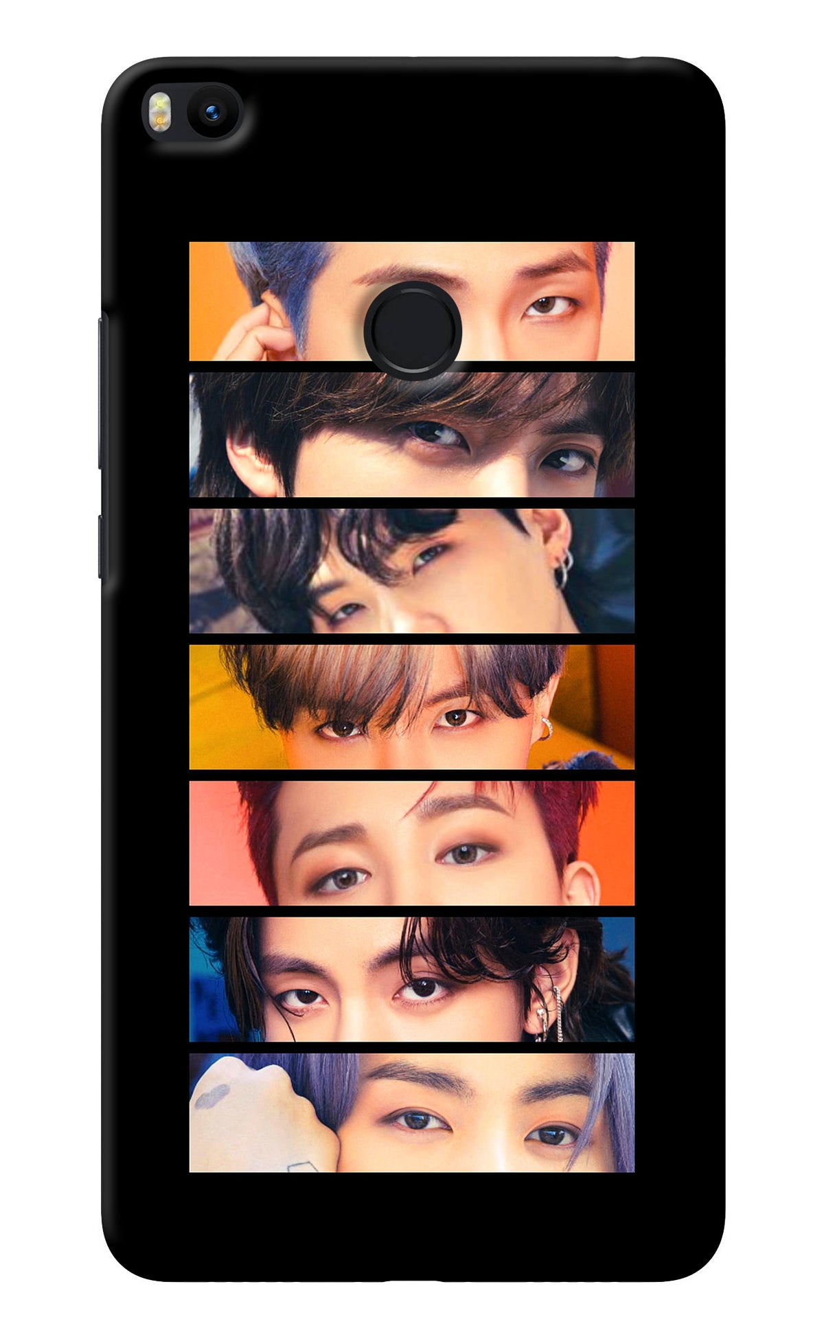 BTS Eyes Mi Max 2 Back Cover