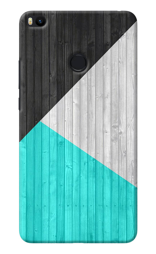 Wooden Abstract Mi Max 2 Back Cover