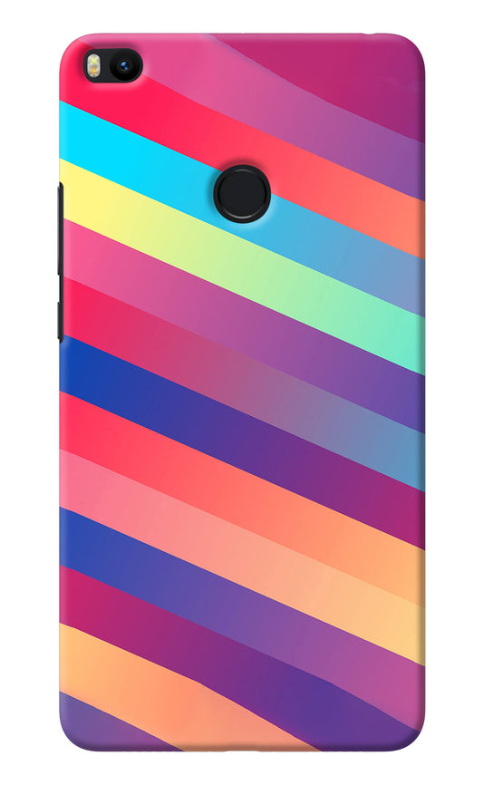 Stripes color Mi Max 2 Back Cover