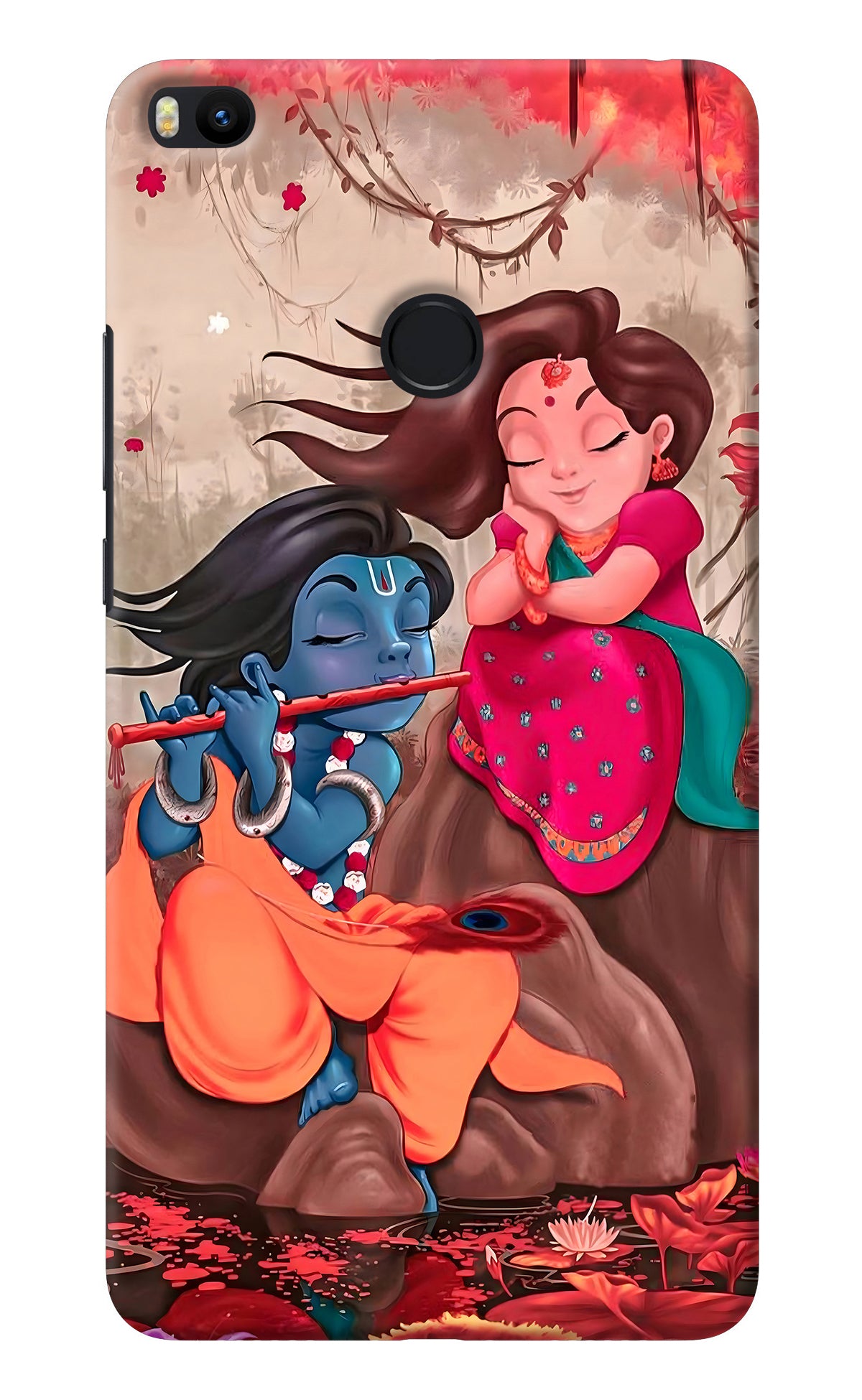 Radhe Krishna Mi Max 2 Back Cover