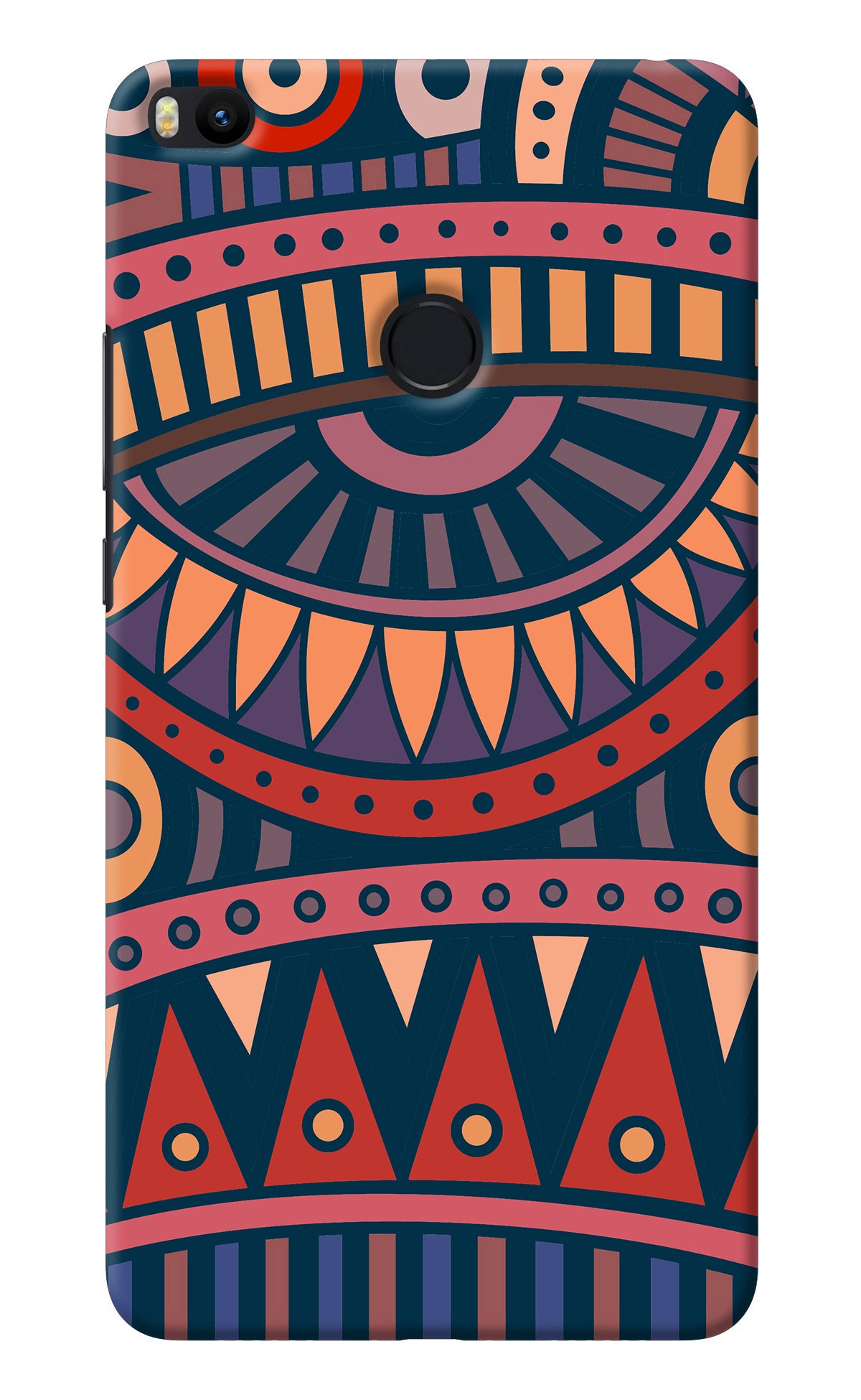 African Culture Design Mi Max 2 Back Cover