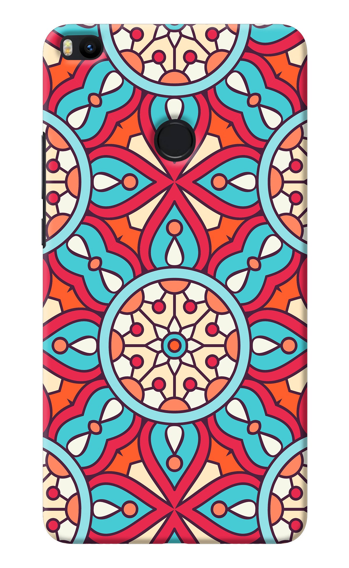 Mandala Geometric Mi Max 2 Back Cover