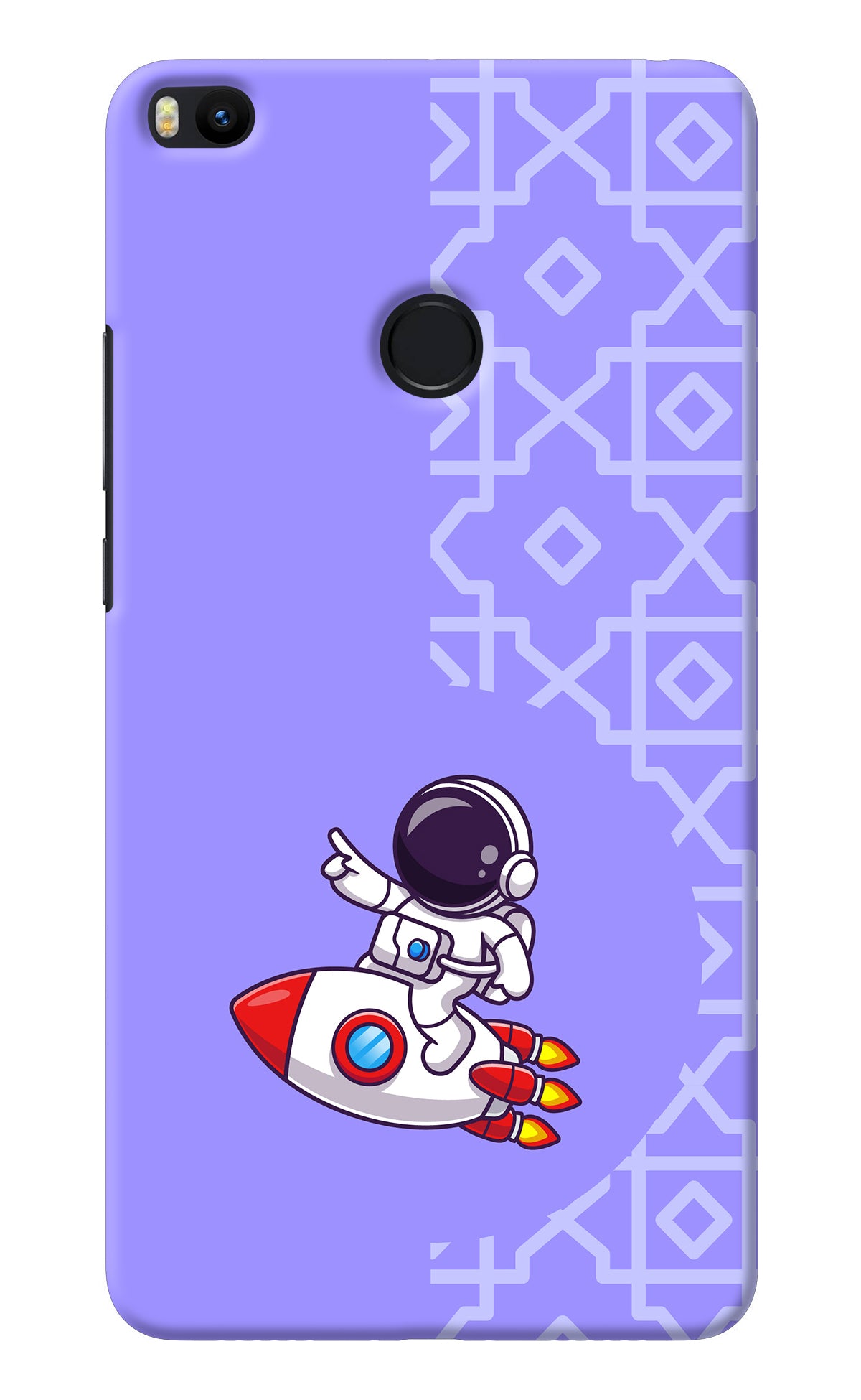 Cute Astronaut Mi Max 2 Back Cover