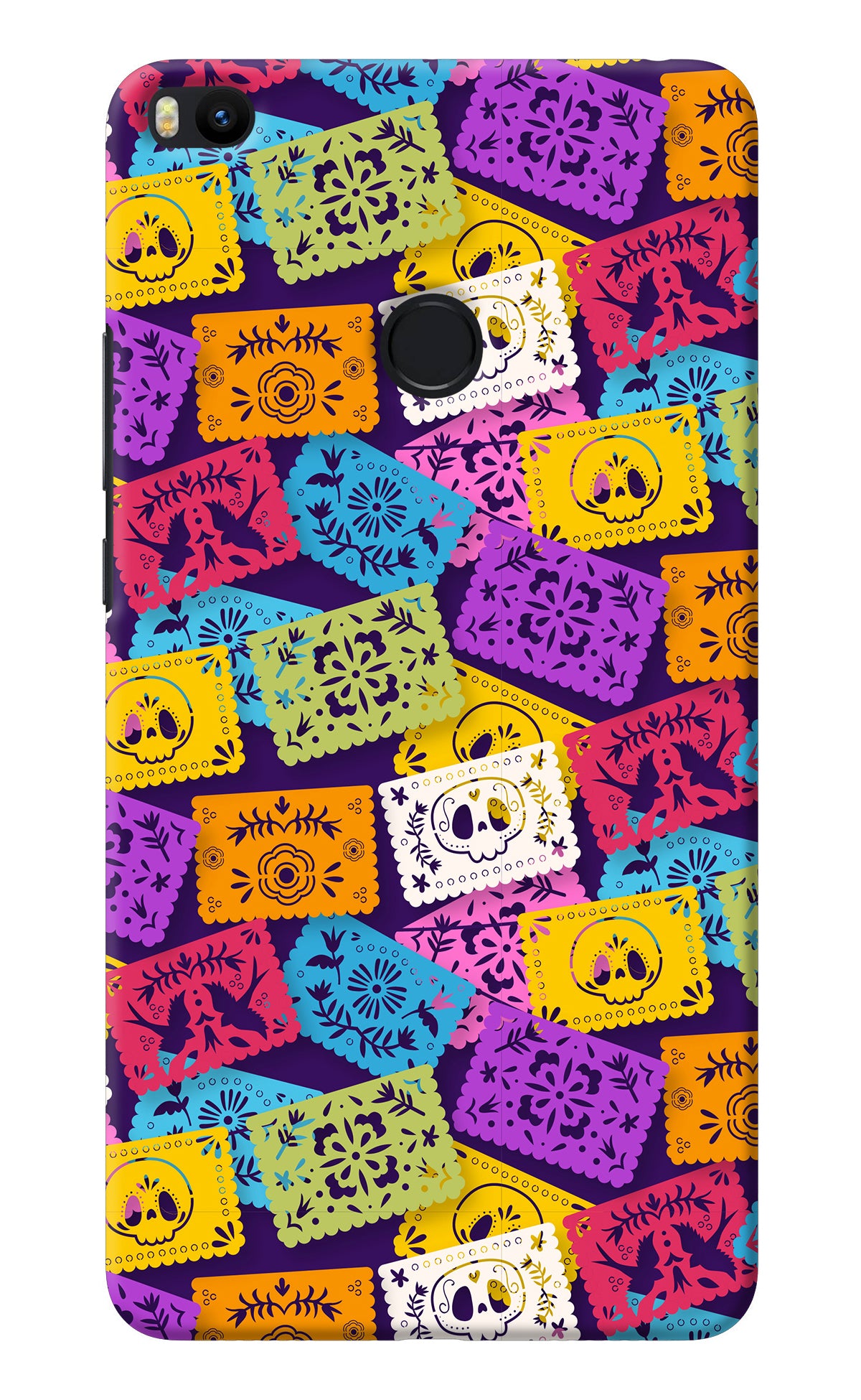 Mexican Pattern Mi Max 2 Back Cover