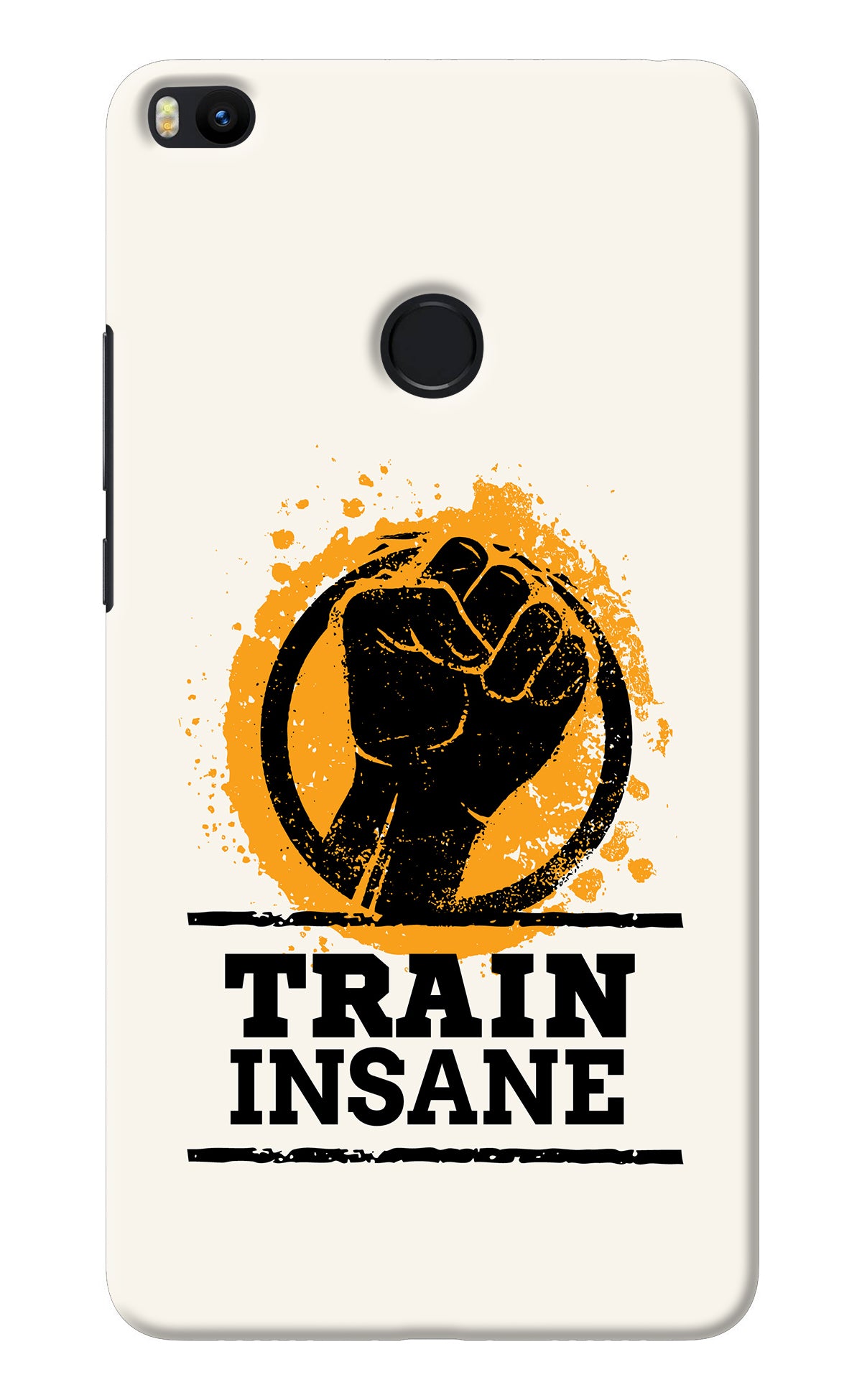 Train Insane Mi Max 2 Back Cover