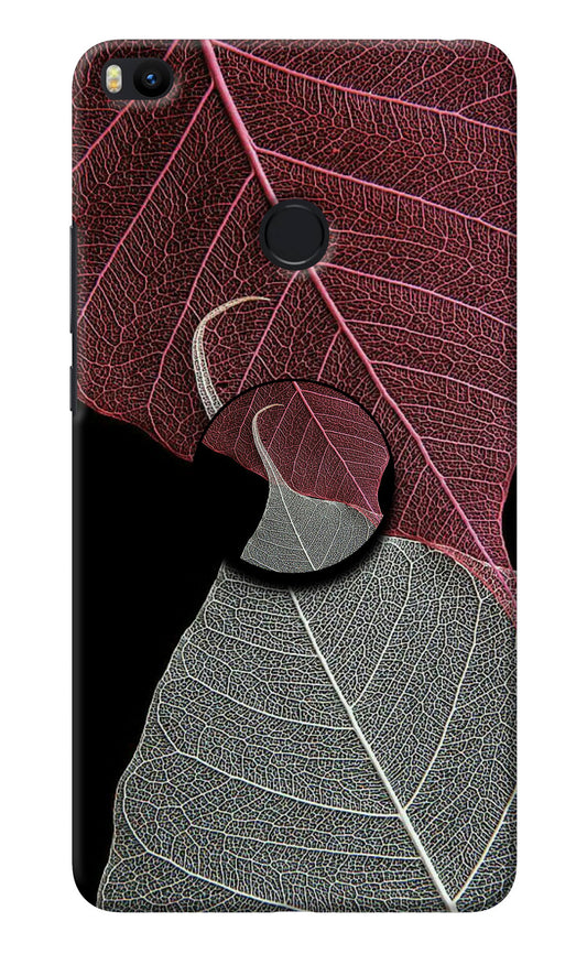 Leaf Pattern Mi Max 2 Pop Case
