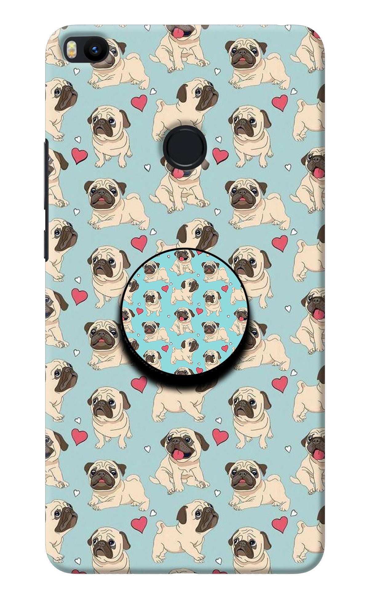 Pug Dog Mi Max 2 Pop Case