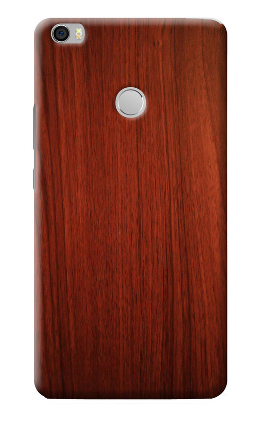 Wooden Plain Pattern Mi Max Back Cover