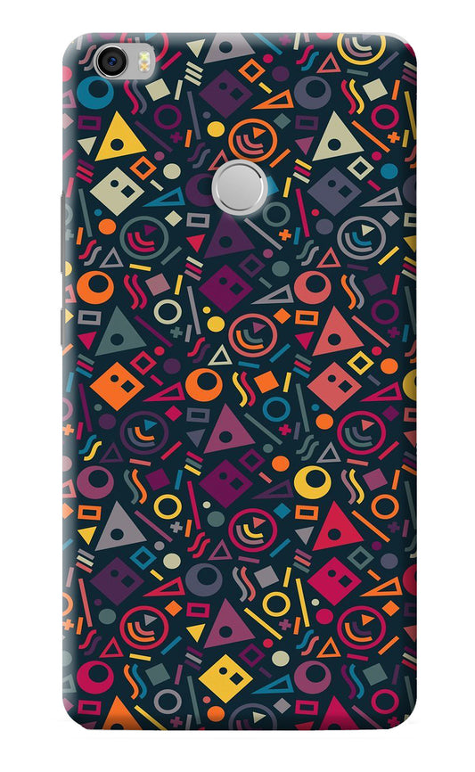 Geometric Abstract Mi Max Back Cover