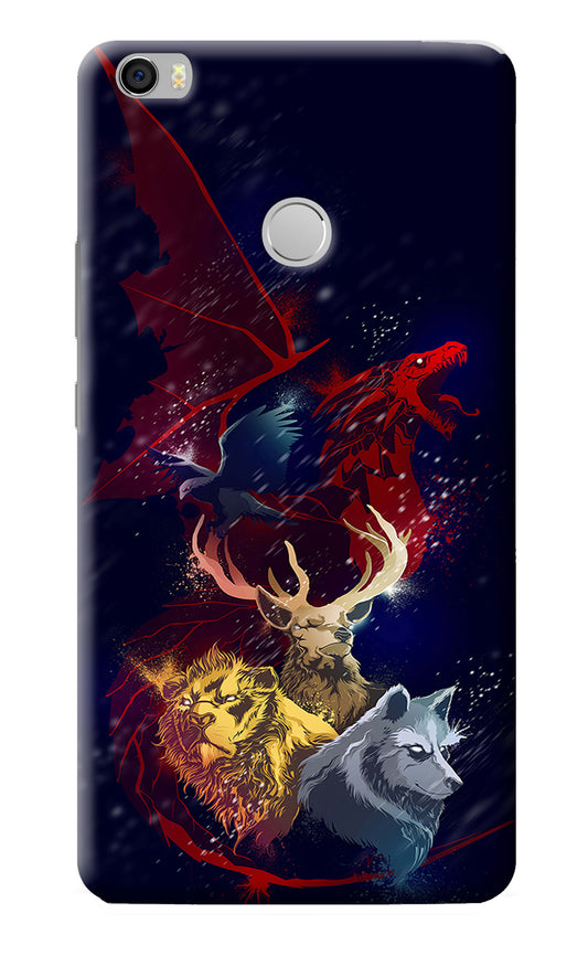 Game Of Thrones Mi Max Back Cover