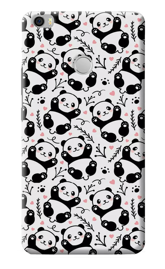 Cute Panda Mi Max Back Cover