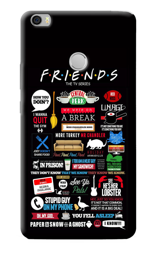 FRIENDS Mi Max Back Cover