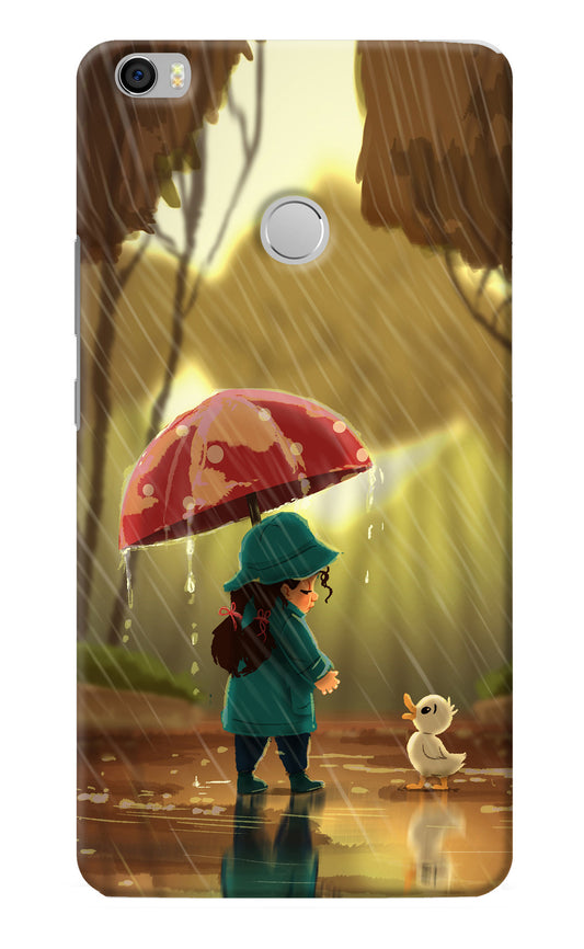 Rainy Day Mi Max Back Cover