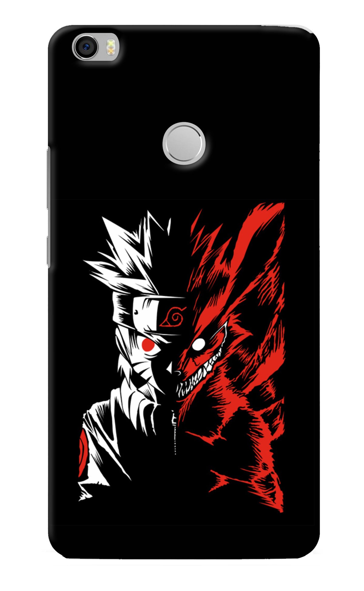 Naruto Two Face Mi Max Back Cover