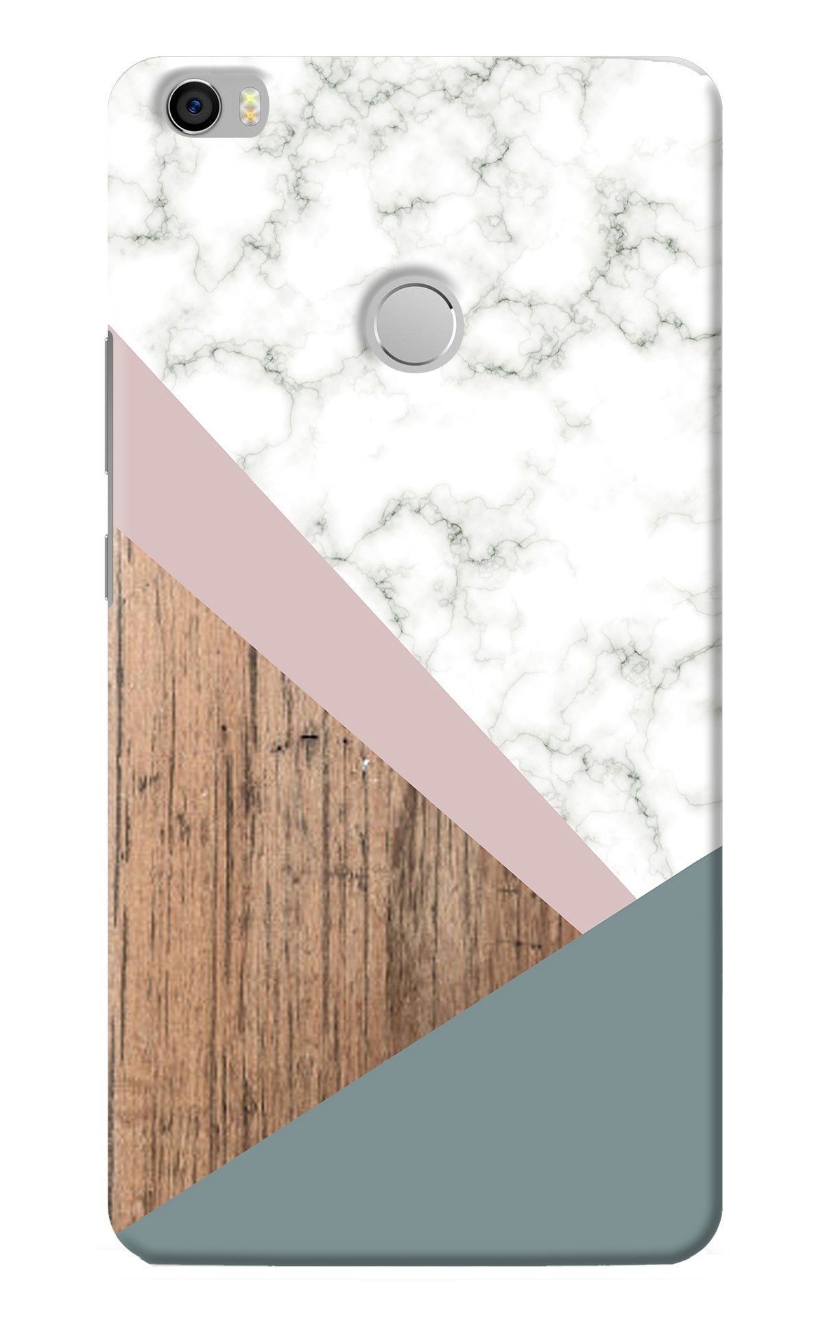 Marble wood Abstract Mi Max Back Cover