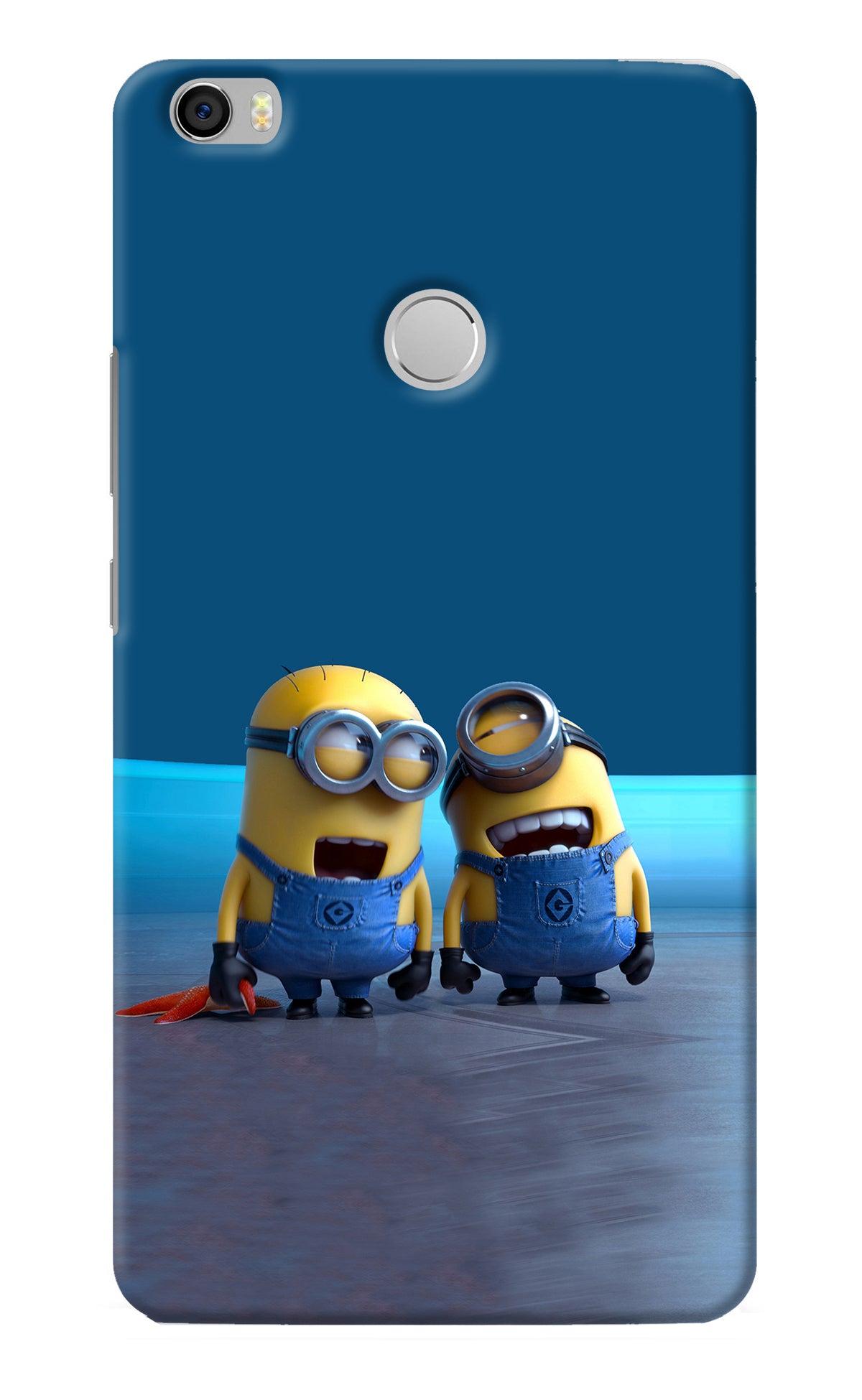 Minion Laughing Mi Max Back Cover