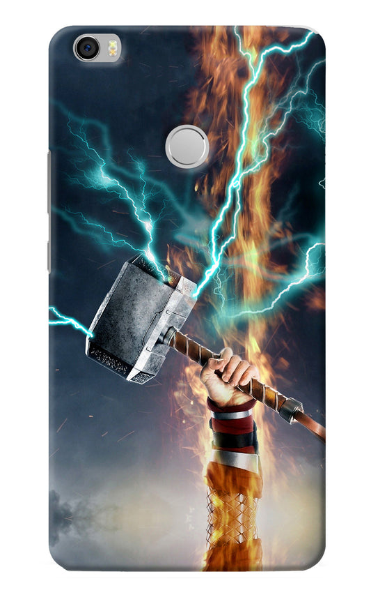 Thor Hammer Mjolnir Mi Max Back Cover