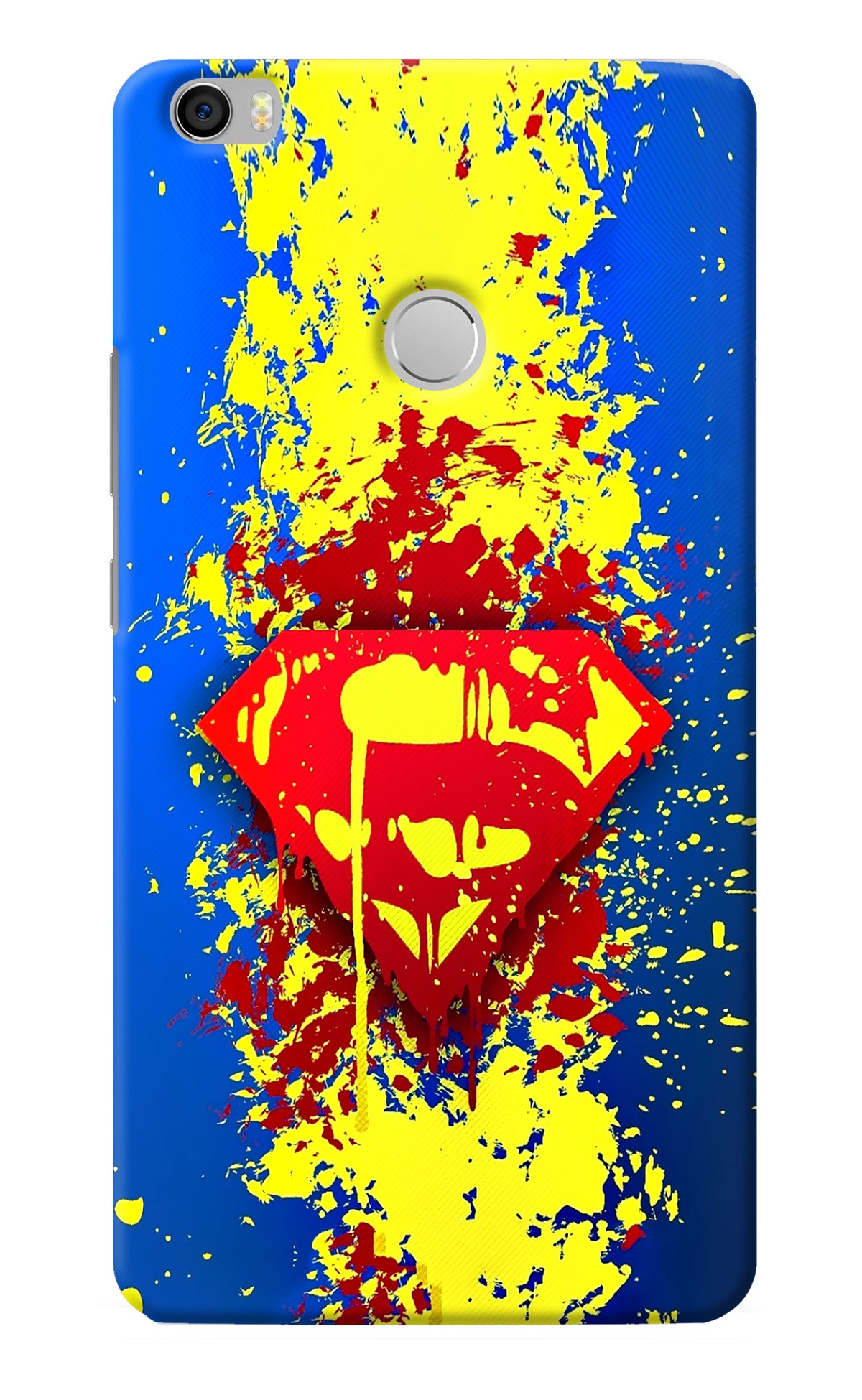 Superman logo Mi Max Back Cover