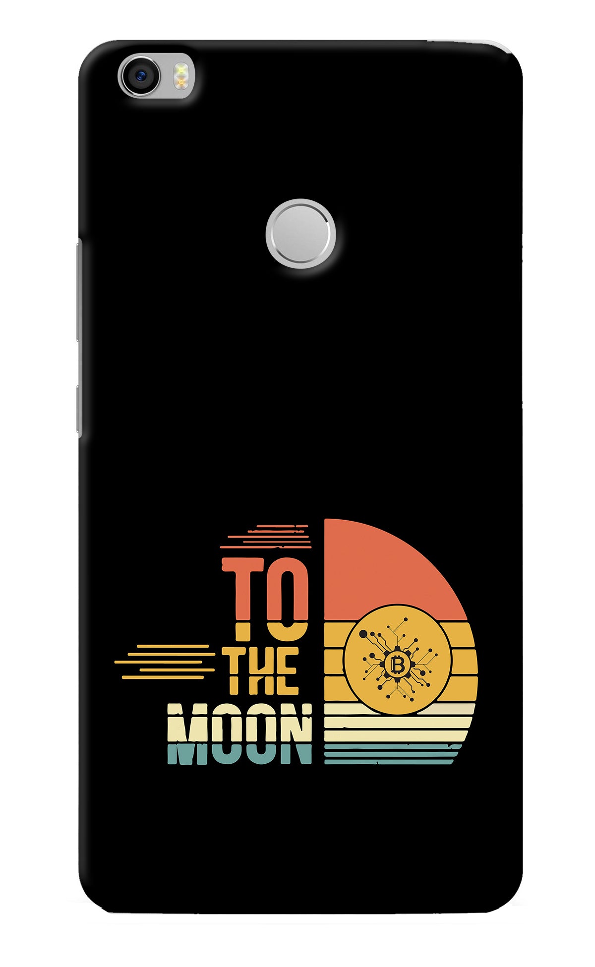 To the Moon Mi Max Back Cover