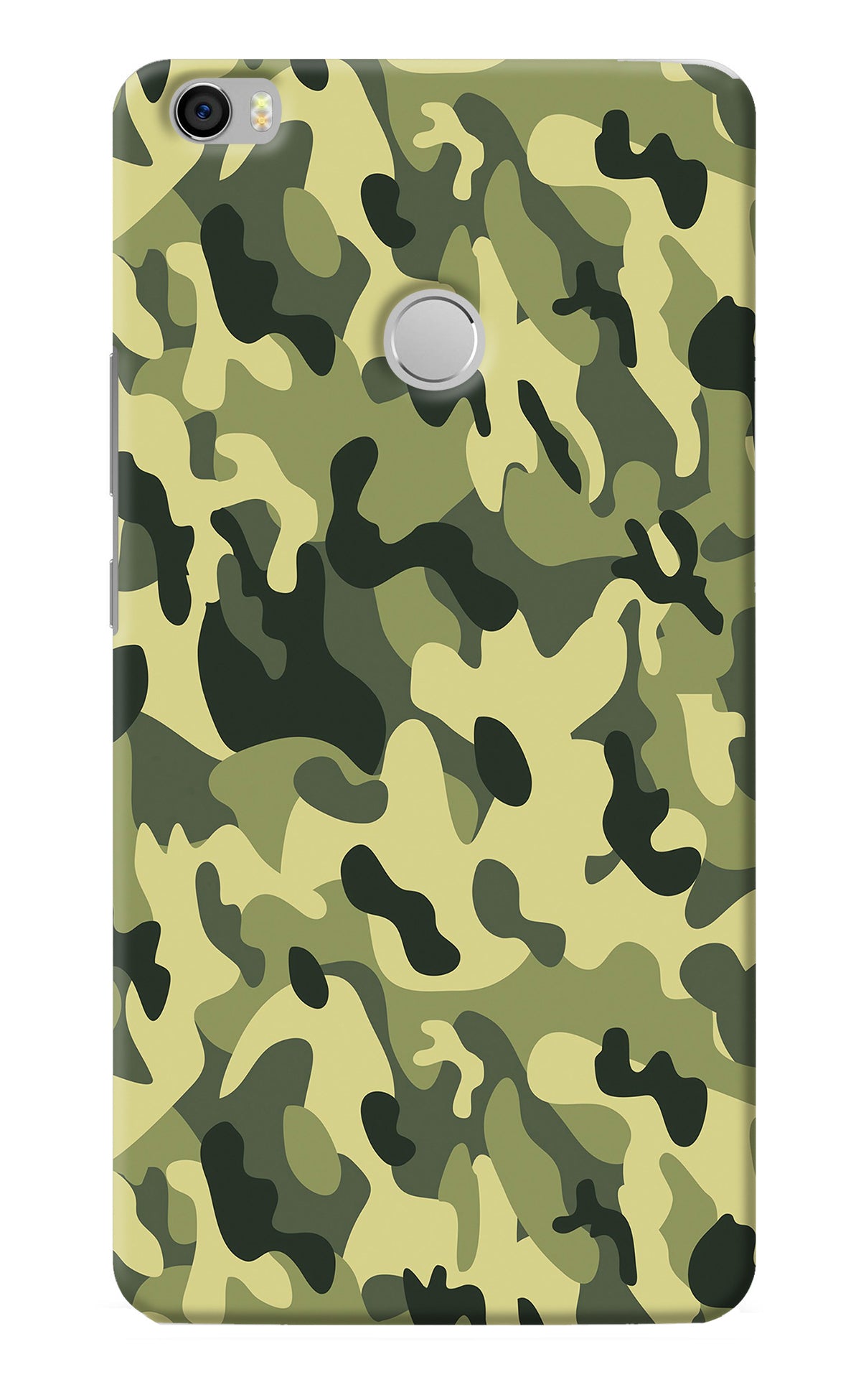 Camouflage Mi Max Back Cover