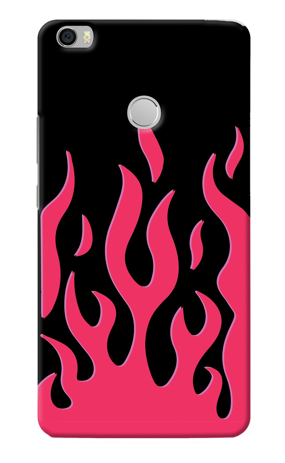 Fire Flames Mi Max Back Cover