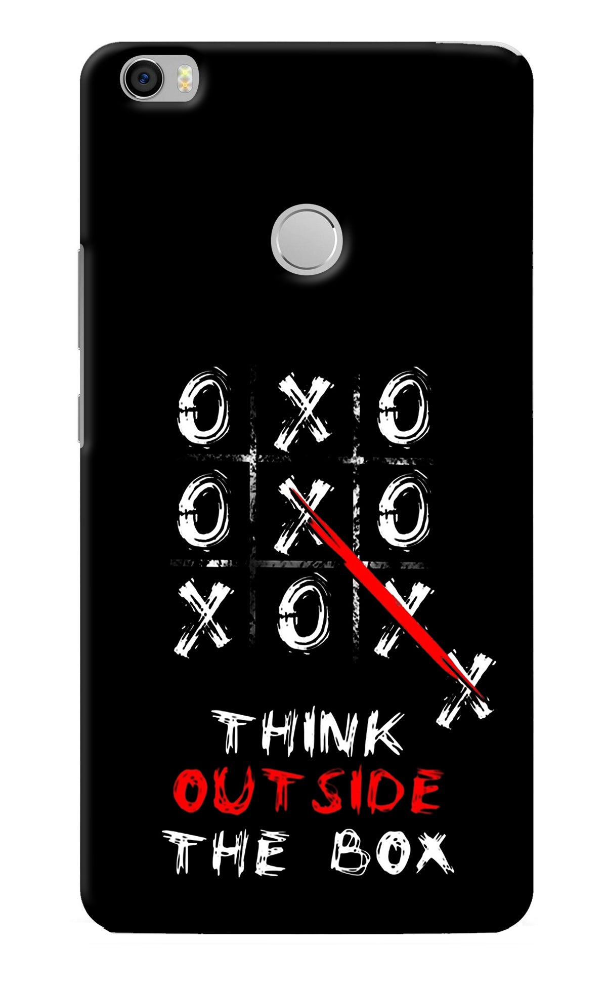 Think out of the BOX Mi Max Back Cover