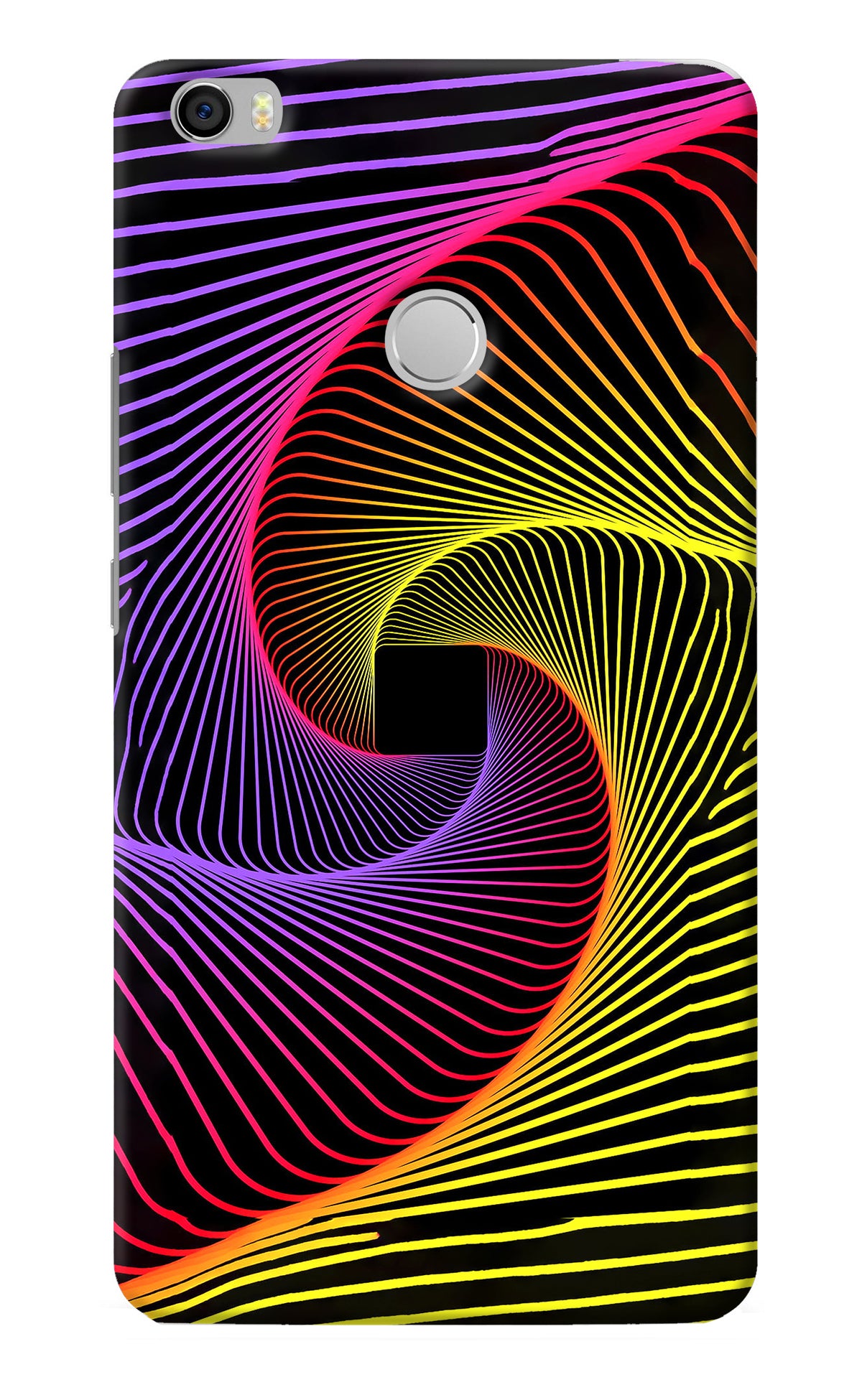 Colorful Strings Mi Max Back Cover