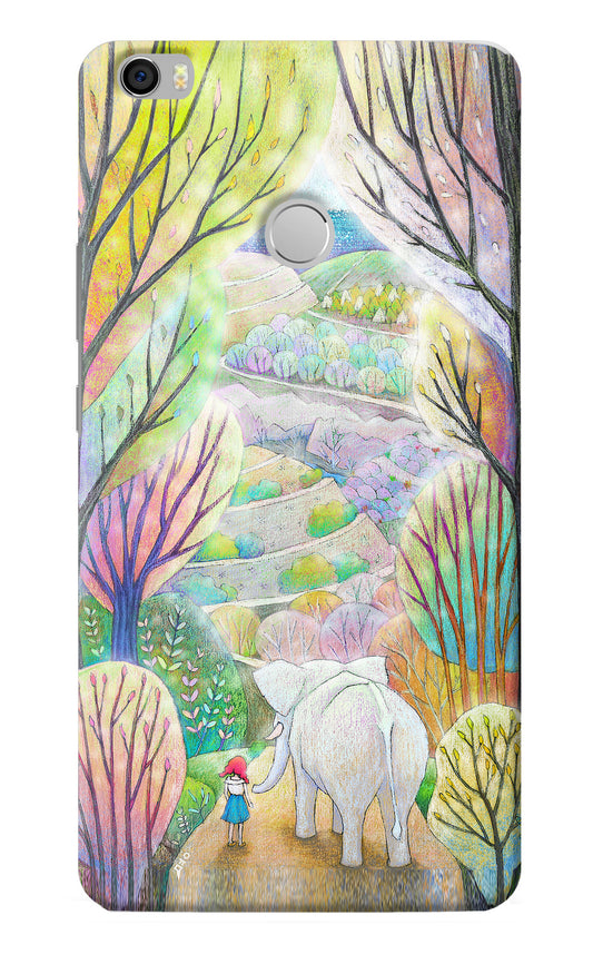Nature Painting Mi Max Back Cover
