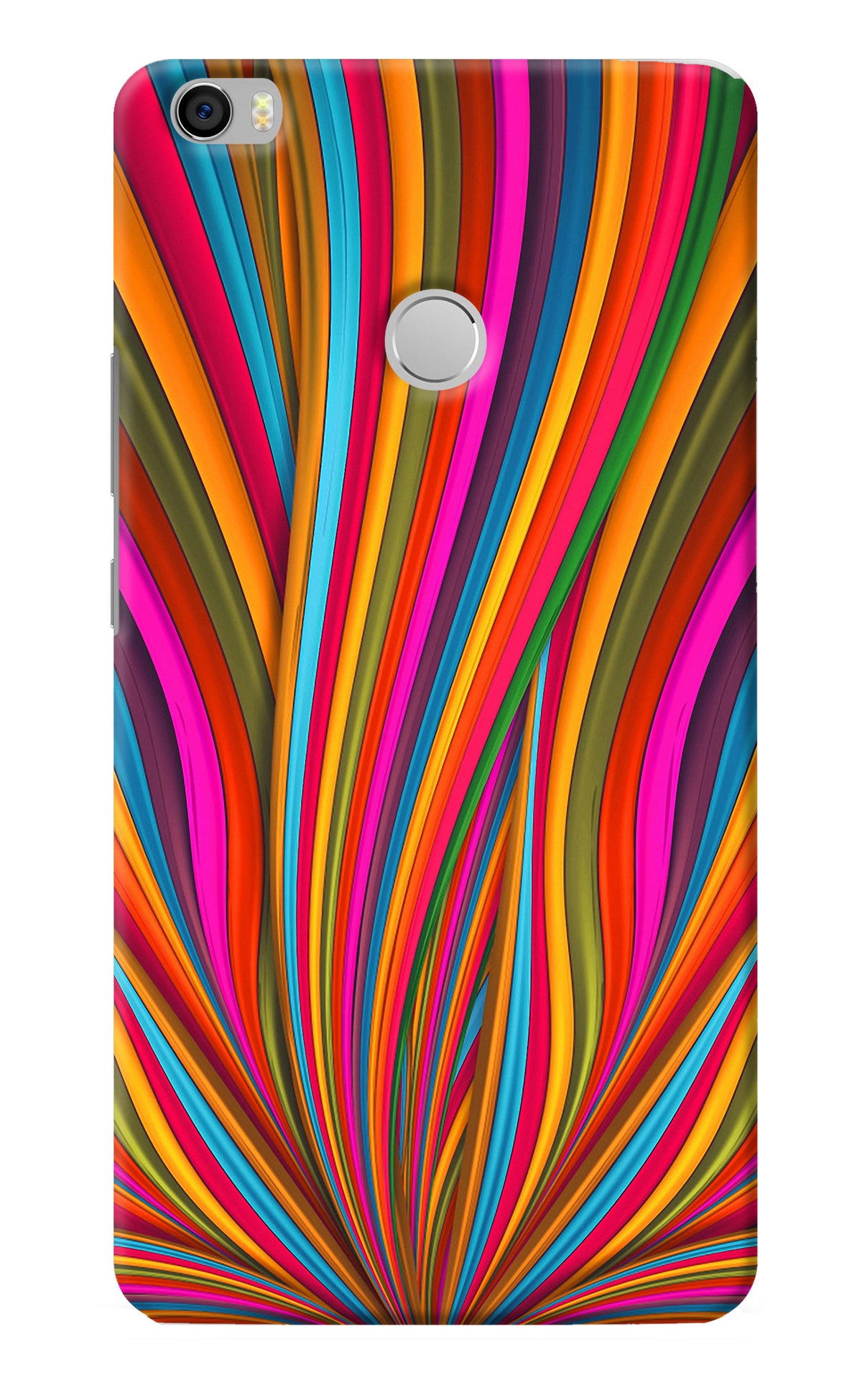 Trippy Wavy Mi Max Back Cover