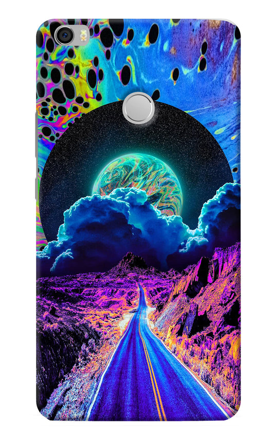 Psychedelic Painting Mi Max Back Cover
