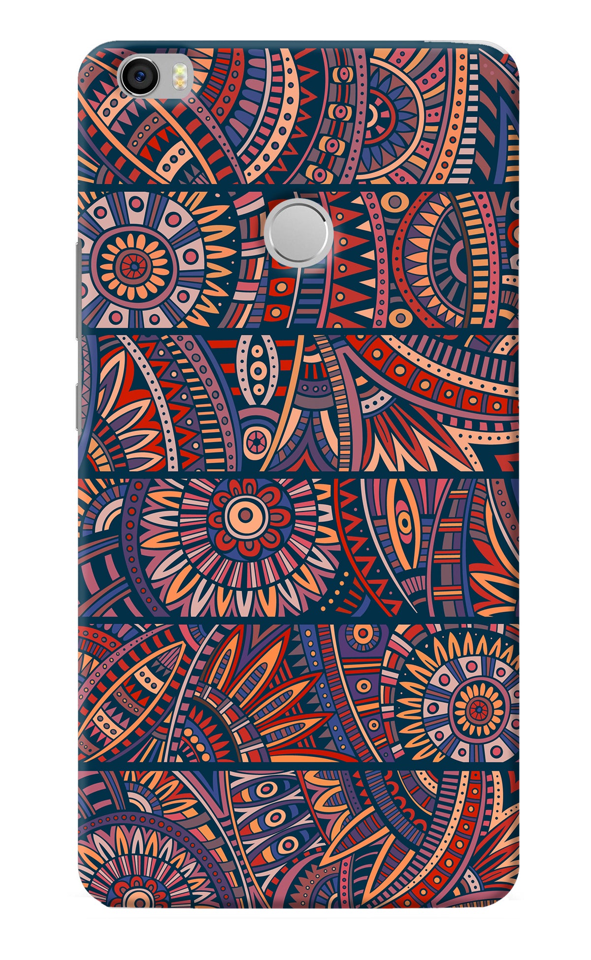 African Culture Design Mi Max Back Cover