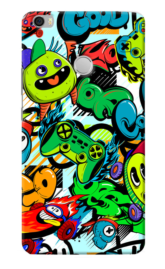 Game Doodle Mi Max Back Cover