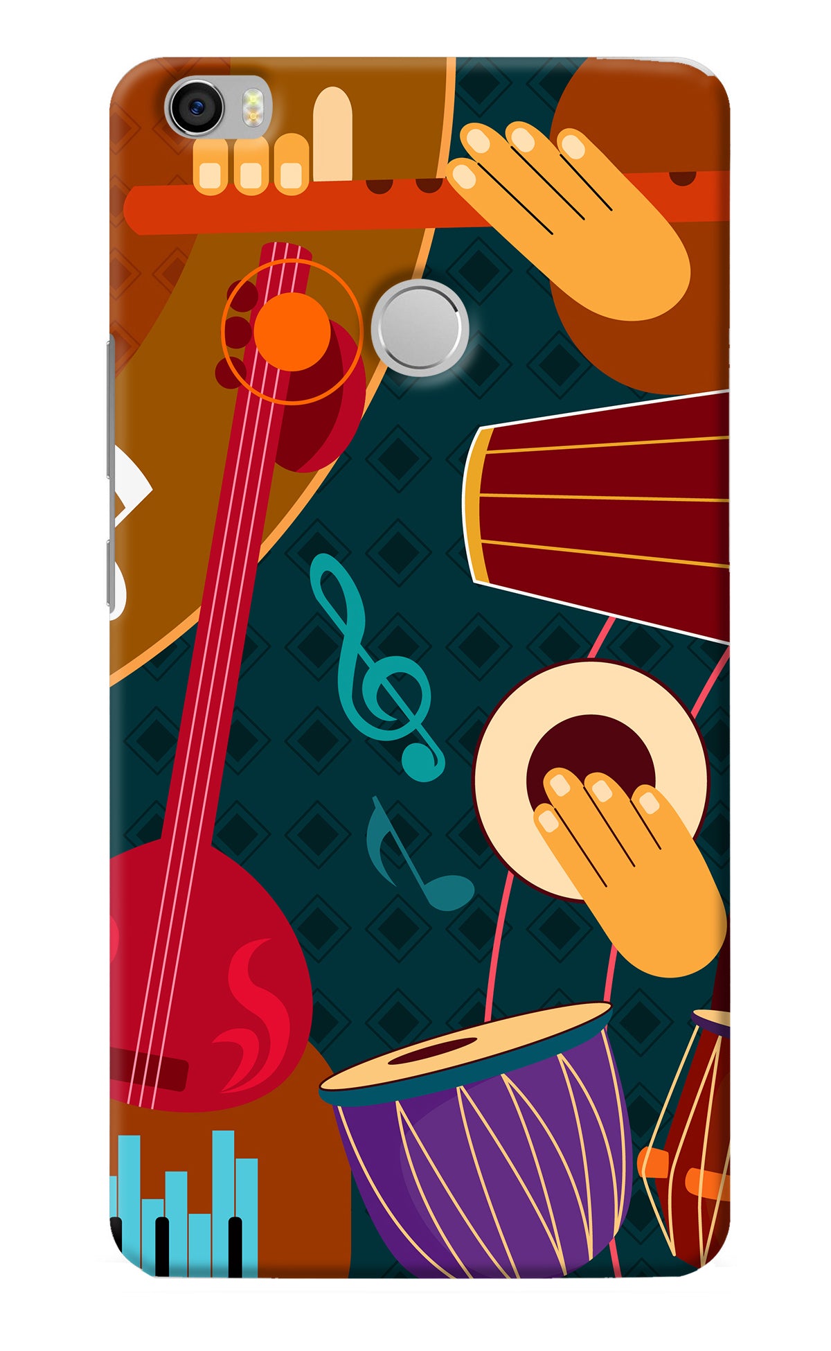 Music Instrument Mi Max Back Cover